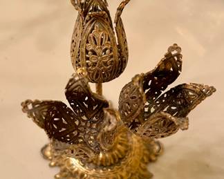 Gold Tulip Decorative Holder