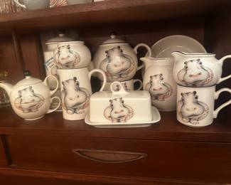 Arthur Wood England- Hippo “Back to Front” Collection