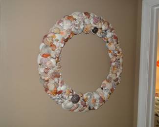 Seashell wreath