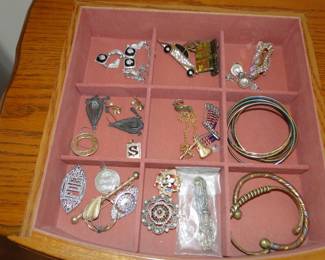 Jewelry, sterling and costume