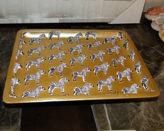 Zebra Tray