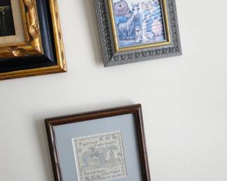 Misc. Wall hangings, artwork