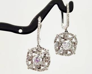 10K Diamond Earrings