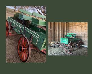2 horse Wagon 