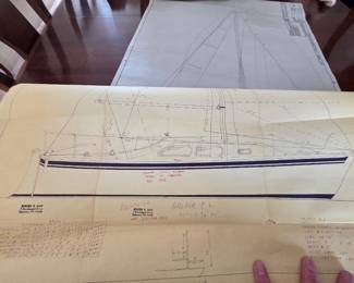 Full set of plans included with boat purchase