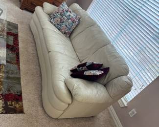 Leather couch 