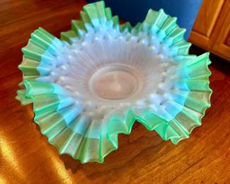 Victorian Frosted Bride Bowl