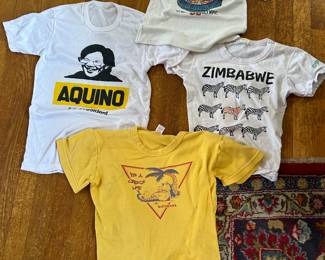Fun vintage kids' t-shirts.