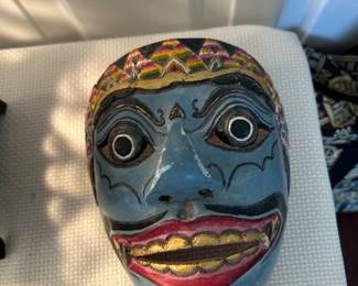 Indonesian dance mask.