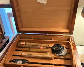 Cigar humidor.