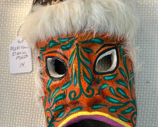 Mexican dance mask.