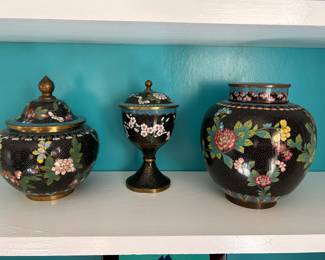 Great cloisonne items.