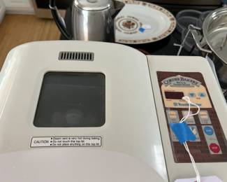 Bread maker.