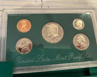 1994 mint proof set. 