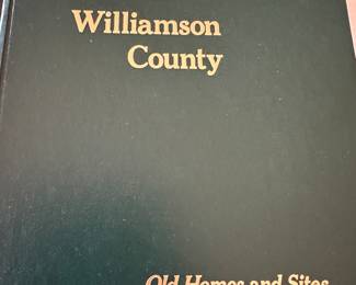 Historic Williamson County, old homes and sites