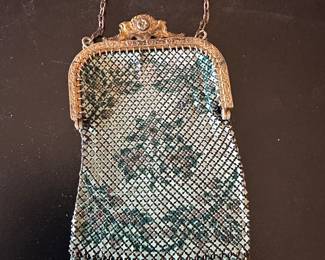Art deco mesh bag