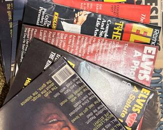 Vintage Elvis magazines