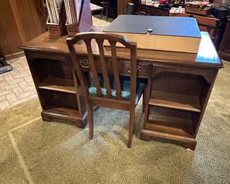 Small partners mahogany desk