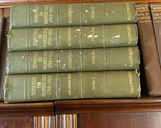 For volume edition of the Tennessee volunteer state 1769 to 1923 by John Trotwood mower published by clark publishing company around 1923