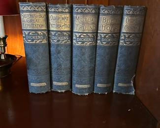 5 volumes of Dickens’ works