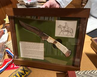 Civil war saddle knife