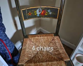 4 CHAIRS ARE AVAILABLE