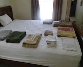 Bathroom linens and towels