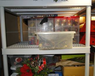 Bulbs and ornaments a plenty