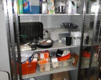 This cabinet is also for sale, and it holds some great supplies too