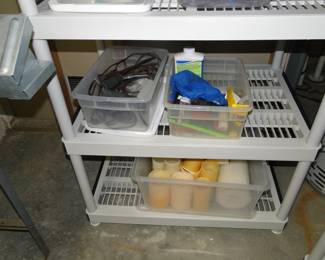 Candles and crafting supplies