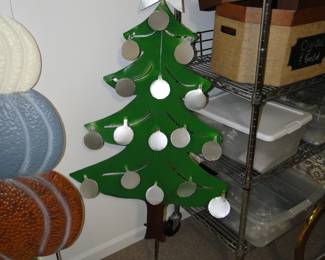 Christmas Tree yard decor