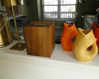 Nice wood tissue box