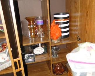 Different vases as well