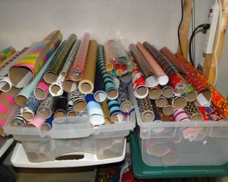 Wrapping paper galore!