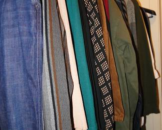 Some very nice high end clothing