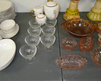 Glassware and more