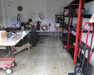 Garage is all neat and organized, look at us go!