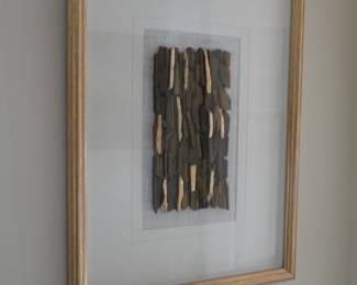 Organic framed artpiece