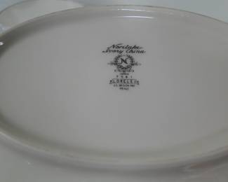 Noritake Ivory China, this complete set is the Lorele Pattern