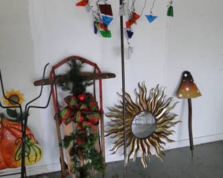 Creative use of garden art