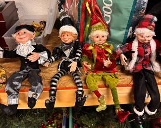 You darn well know that these get up in the middle of the night and nibble on your toes.  RAZ Import Elves