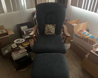 Chair & Ottoman