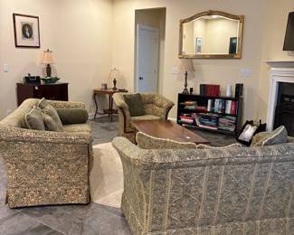 R49 - $450. Vintage Living Room Set. All pieces are in excellent condition! Would love to sell as a 3 piece set for $450. If you're interested in splitting the set send your offer and I'll let you know!