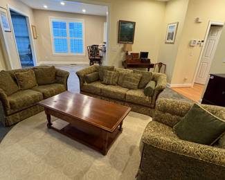 R49 - $450. Vintage Living Room Set. All pieces are in excellent condition! Would love to sell as a 3 piece set for $450. If you're interested in splitting the set send your offer and I'll let you know!