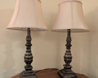 R69 - $30 PAIR of Table Lamps. 