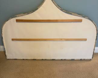 R68 -  $75. Full Size - Wall Mounted Headboard. Beautifully upholstered. 