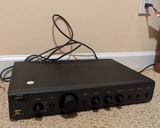 R112 - $75. Needs Rewired! Arcam Alpha One Amplifier. 