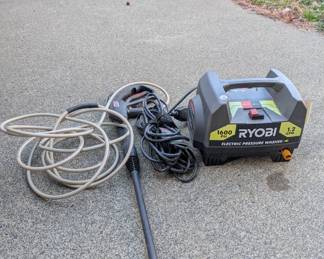R99 - $60. Ryobi Electric Pressure Washer. 1.2 GPM. 