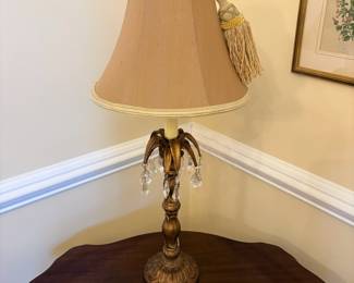 R29 - $20. Table Lamp. Shade is in excellent condition. Measures 24.5" tall. 