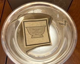 R73 - $10. Paul Revere Silverplated Bowl 6.5". 